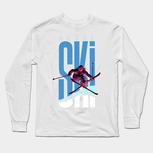 REVELSKI Long Sleeve T-Shirt by SFDesignstudio